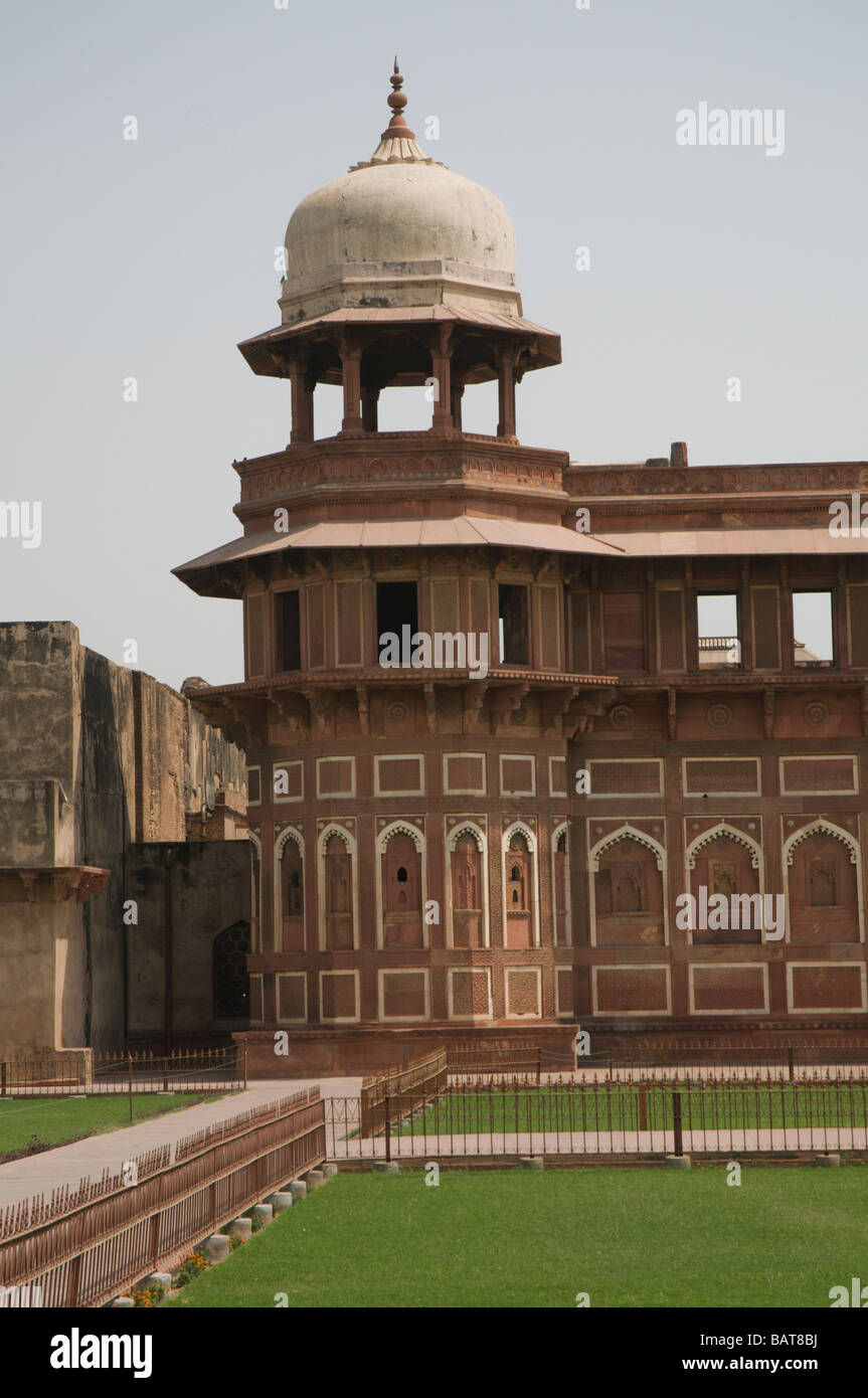 Fort d'Agra, Inde Banque D'Images