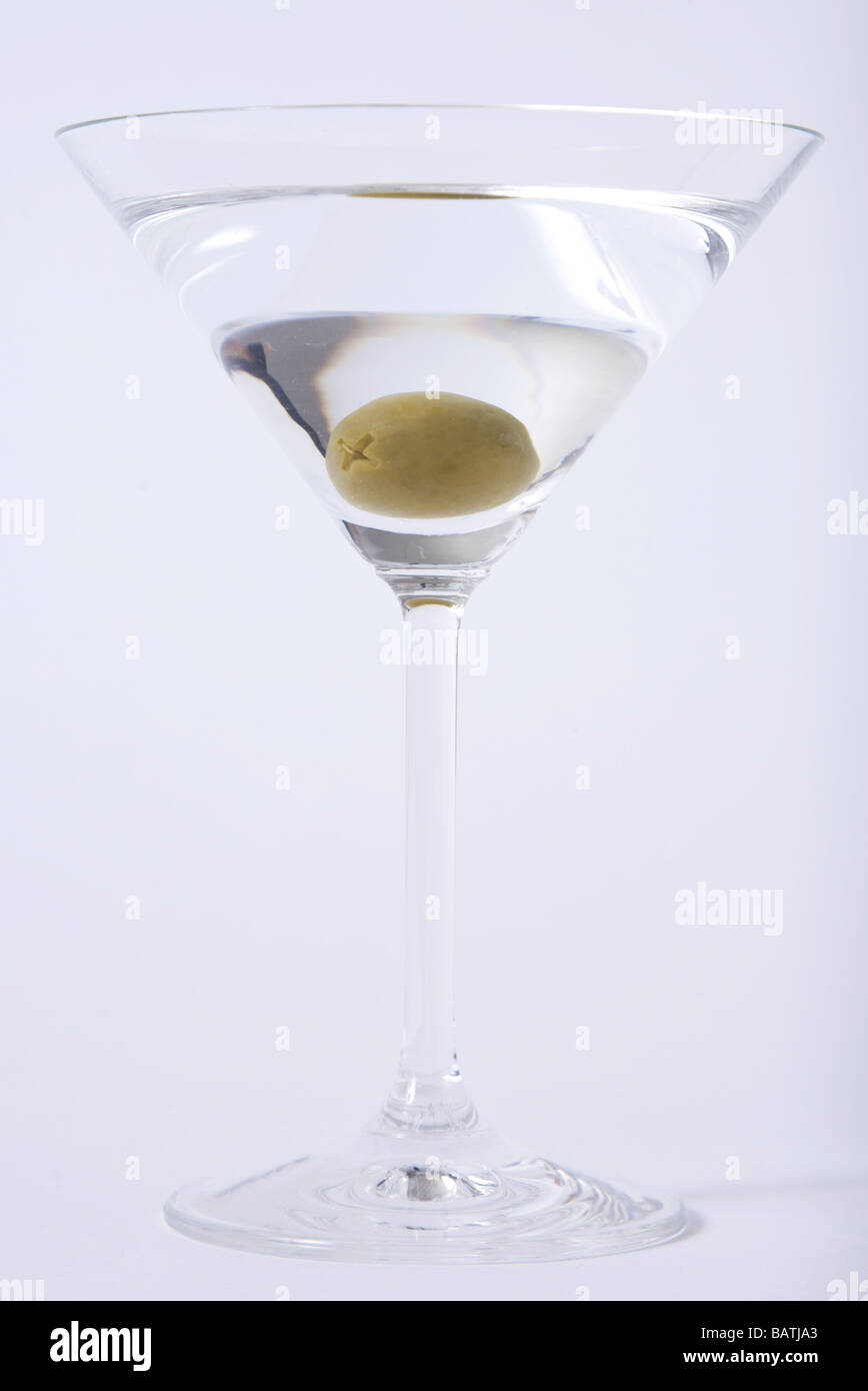 'Cocktail vodka martini' '007' de James Bond Banque D'Images