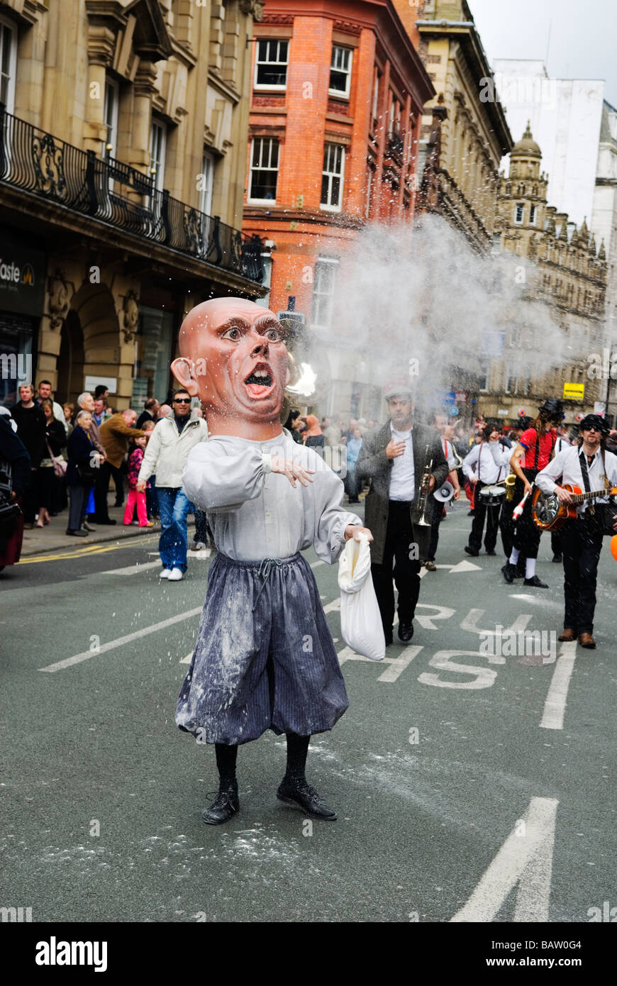 Découvrez les îles Baléares festival dans le centre-ville de Manchester UK Banque D'Images