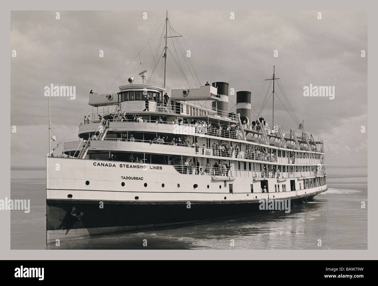 Le Canada Steamship Lines Banque D'Images
