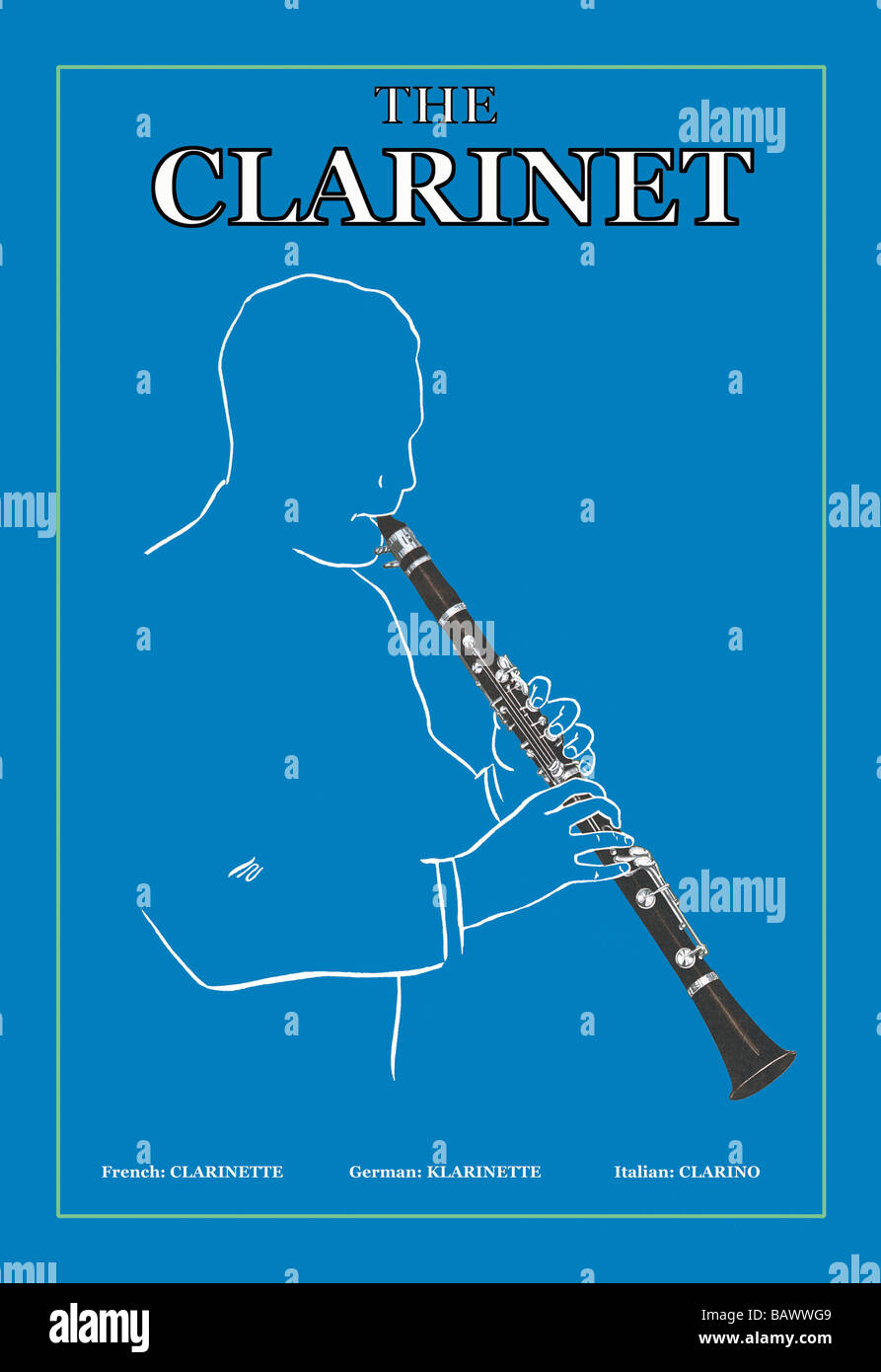 La clarinette Banque D'Images