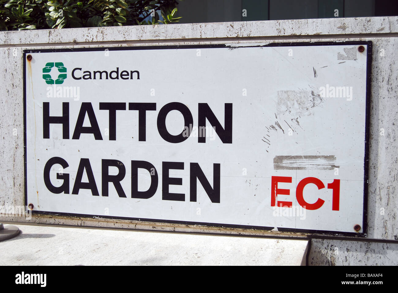 Hatton Garden Joailliers Diamants bagues en or Banque D'Images