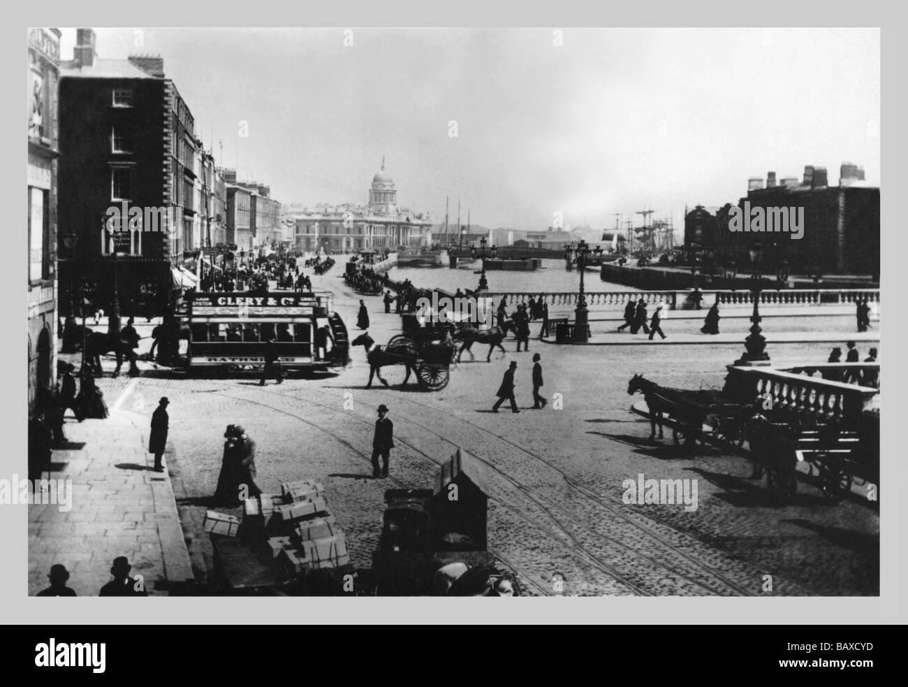 O'Connell Bridge Dublin Banque D'Images