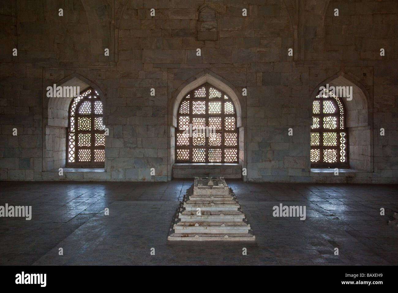 Shahs Hoshang tombe dans les ruines de Mandu dans le Madhya Pradesh Inde Banque D'Images