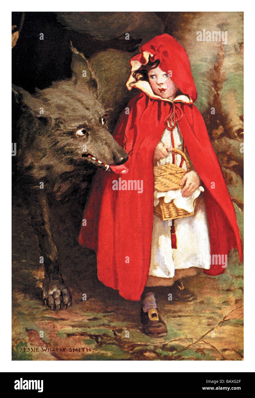 Little Red Riding Hood Banque D'Images