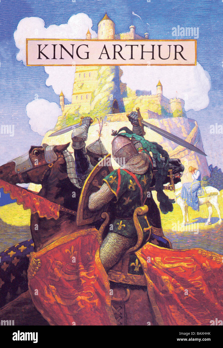 Roi Arthur Banque D'Images