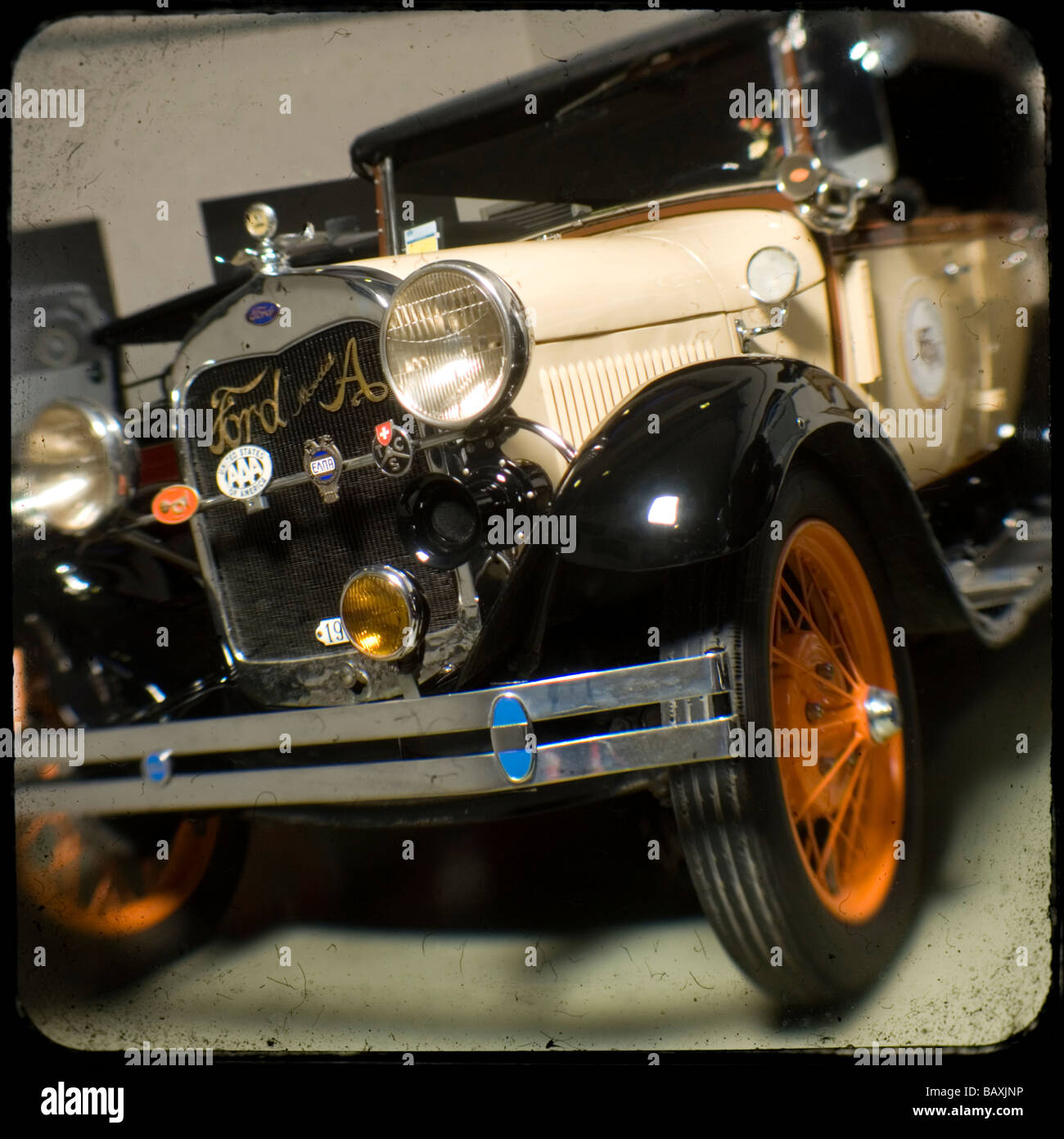 1929 Ford Model A UNE Phaeton 35A Banque D'Images