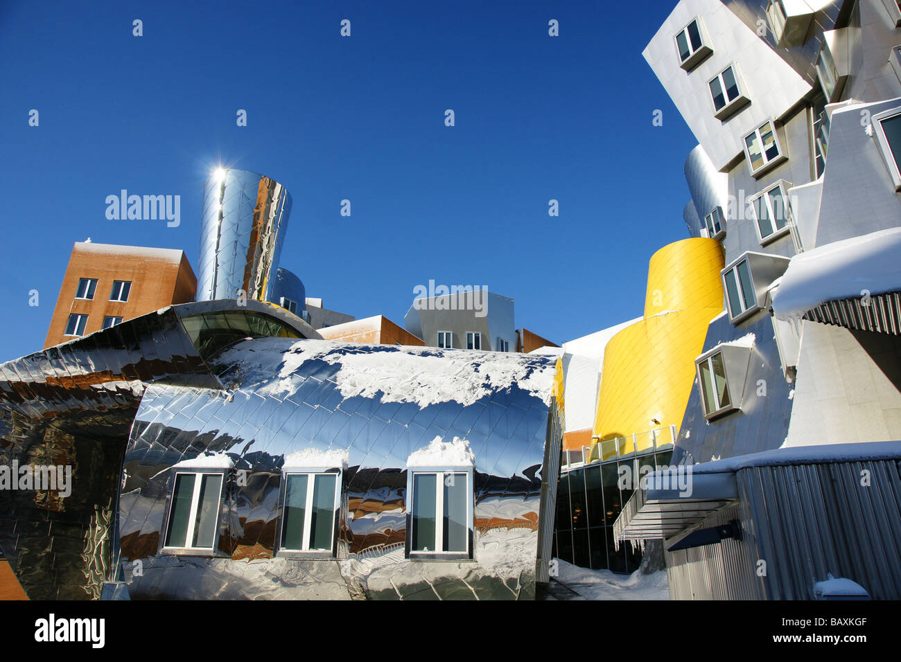 Stata Center, Massachussetts Institute of Technology, Cambridge MA. Banque D'Images