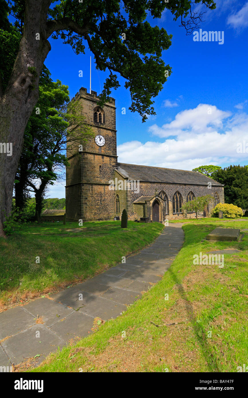 Église Saint-léonard, Wortley, Barnsley, South Yorkshire, Angleterre, Royaume-Uni. Banque D'Images