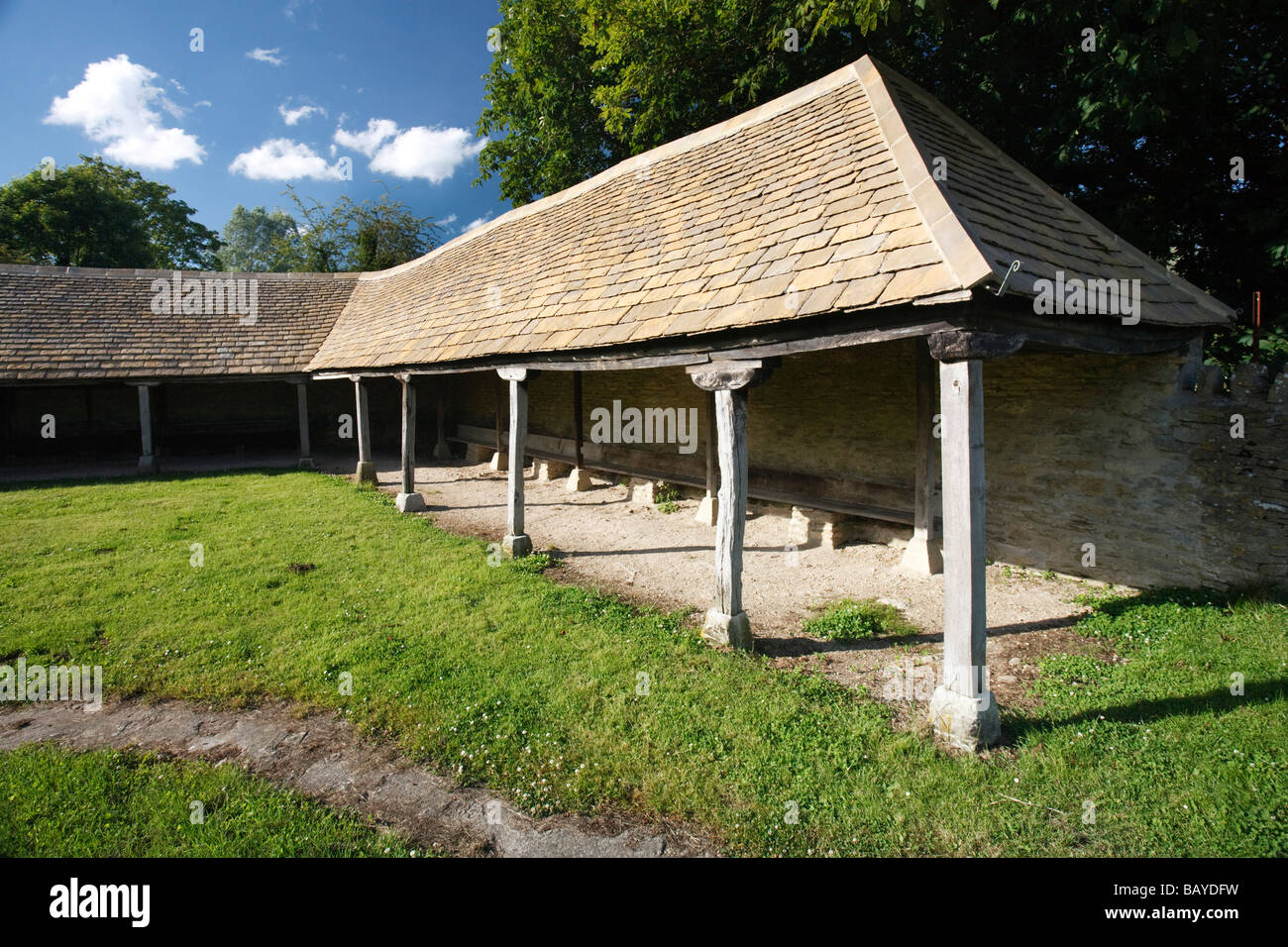 Le Oxpens, Fairford, Gloucestershire, Royaume-Uni Banque D'Images