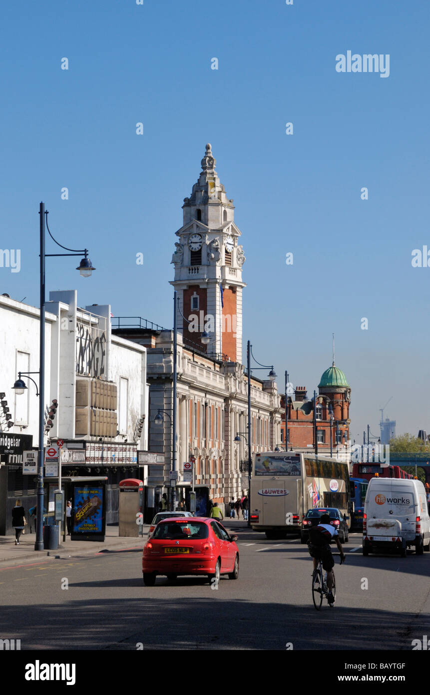 Afficher le long de Brixton Brixton Hill Londres SW2 Banque D'Images