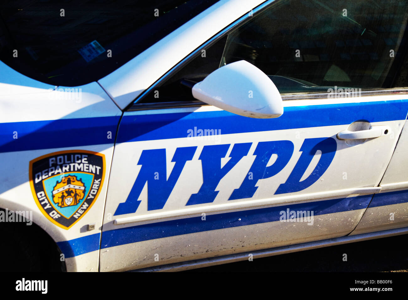 Voiture de police NYPD (New York police car Banque D'Images