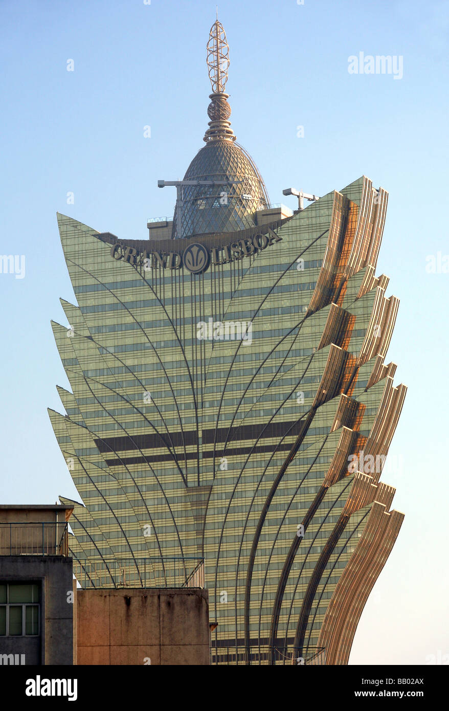 Grand Lisboa Hotel/Casino Banque D'Images
