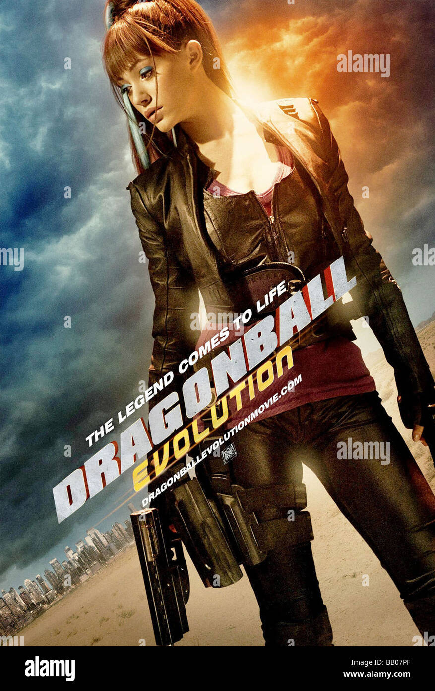 Dragonball Evolution Année : 2009 Réalisateur : James Wong affiche caractère Emmy Rossum Banque D'Images