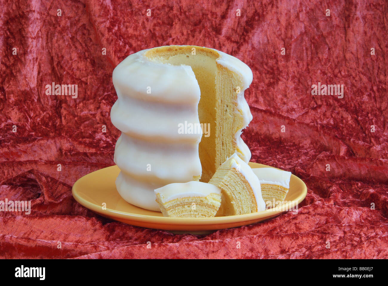 Baumkuchen Roi de gâteaux 03 Banque D'Images