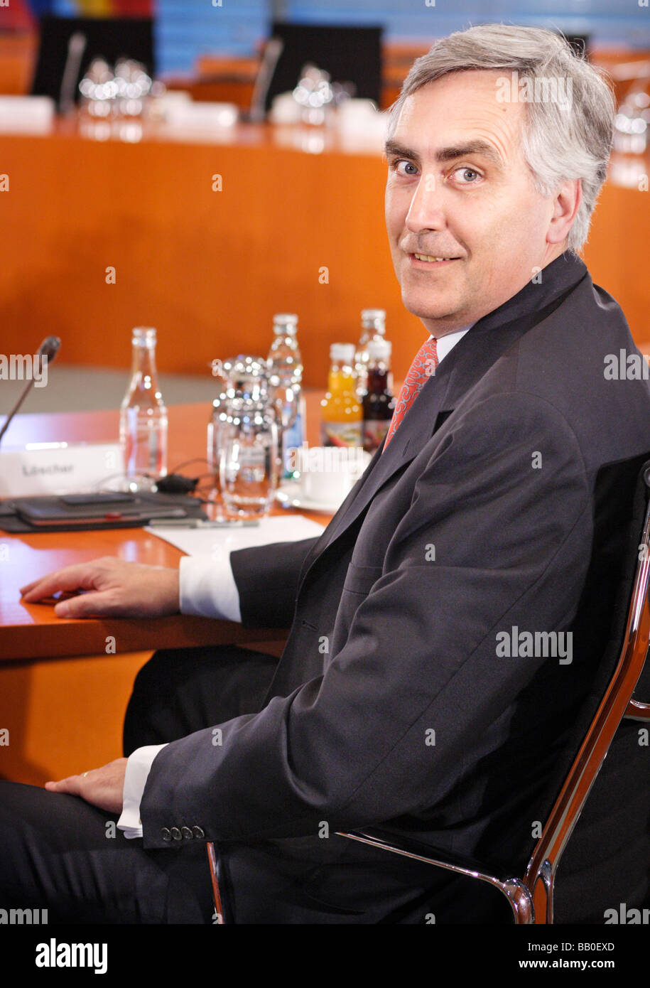 Peter LOESCHER PDG de Siemens A Banque D'Images