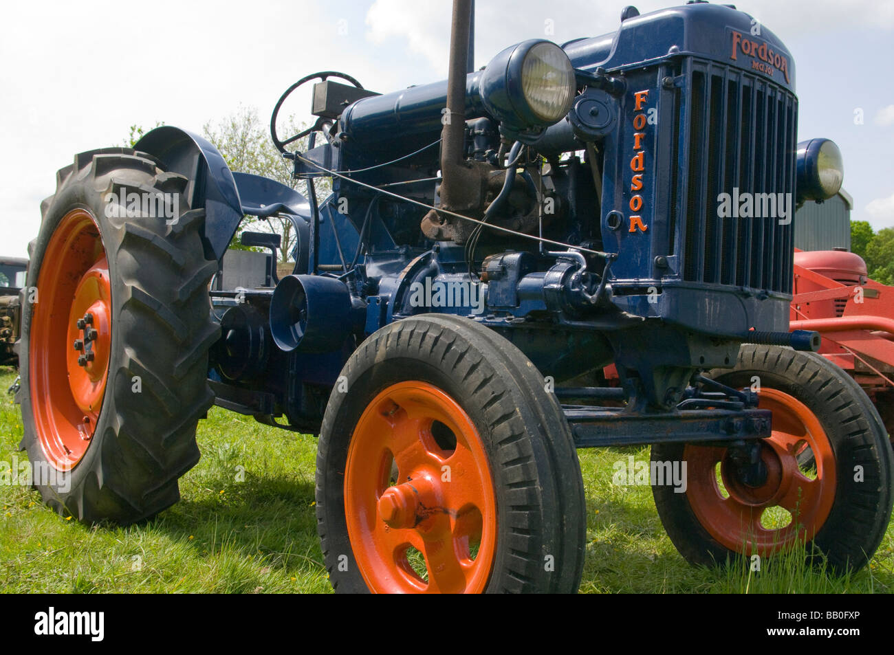 Fordson Major Vintage Tracteur agricole Banque D'Images