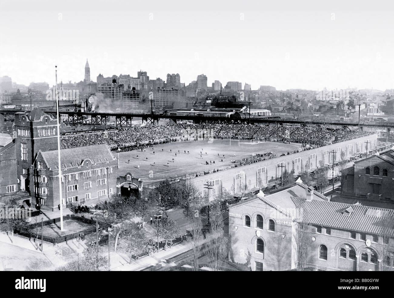 Jeu de Football à Franklin Champ,Philadelphie, PA Banque D'Images