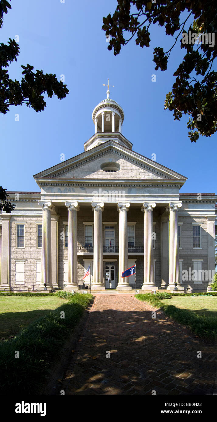 Ancien Warren County Courthouse est maintenant un musée connu sous le nom de l'ancien palais à Vicksburg, Mississippi. Banque D'Images