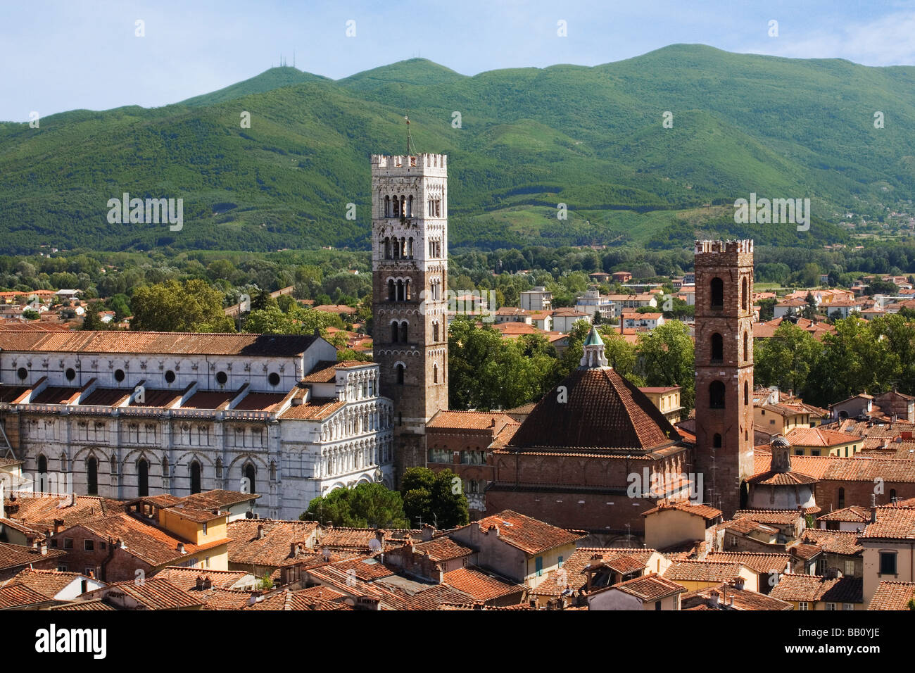 Lucques - Toscane - Italie - Paysage Banque D'Images