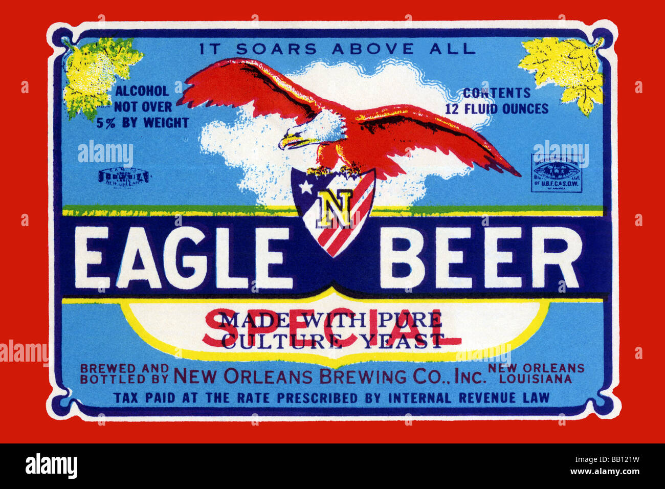 Spécial Bière Eagle Banque D'Images