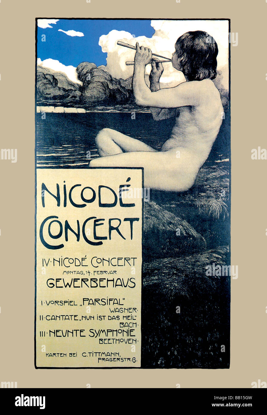 Nicode Concert Banque D'Images