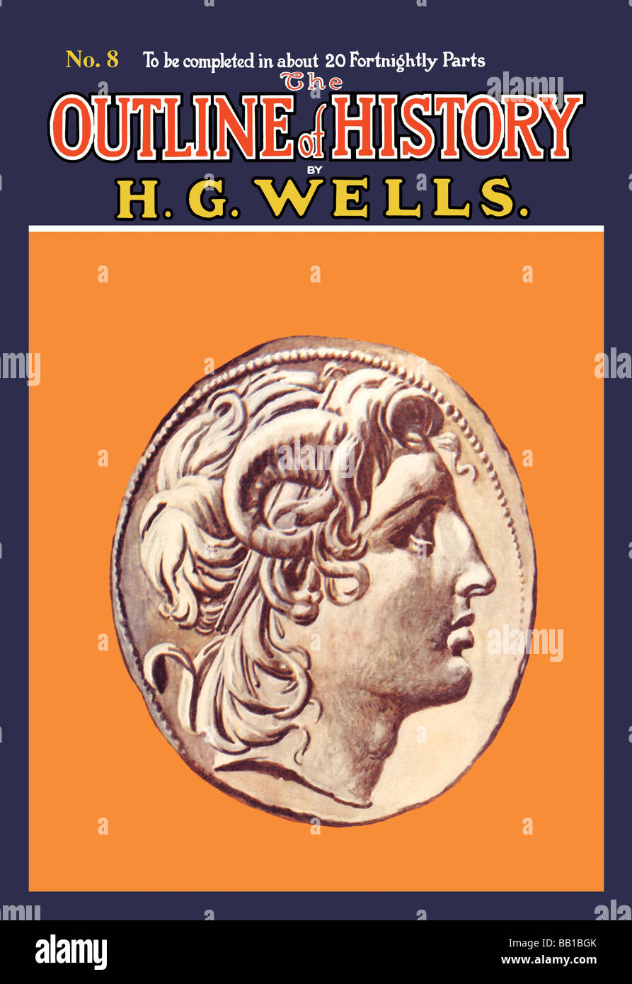 Les grandes lignes de l'histoire par HG Wells,No. 8 : Alexander Banque D'Images
