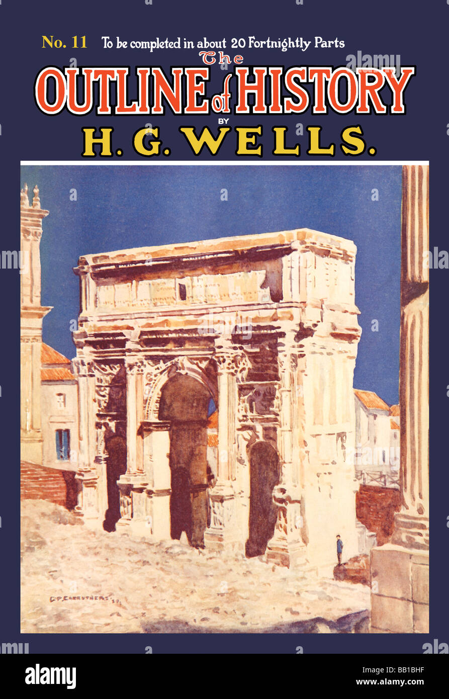 Les grandes lignes de l'histoire par HG Wells,No. 11 : Empire Banque D'Images
