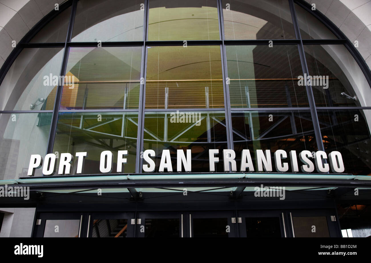 Port de San Francisco, San Francisco Banque D'Images