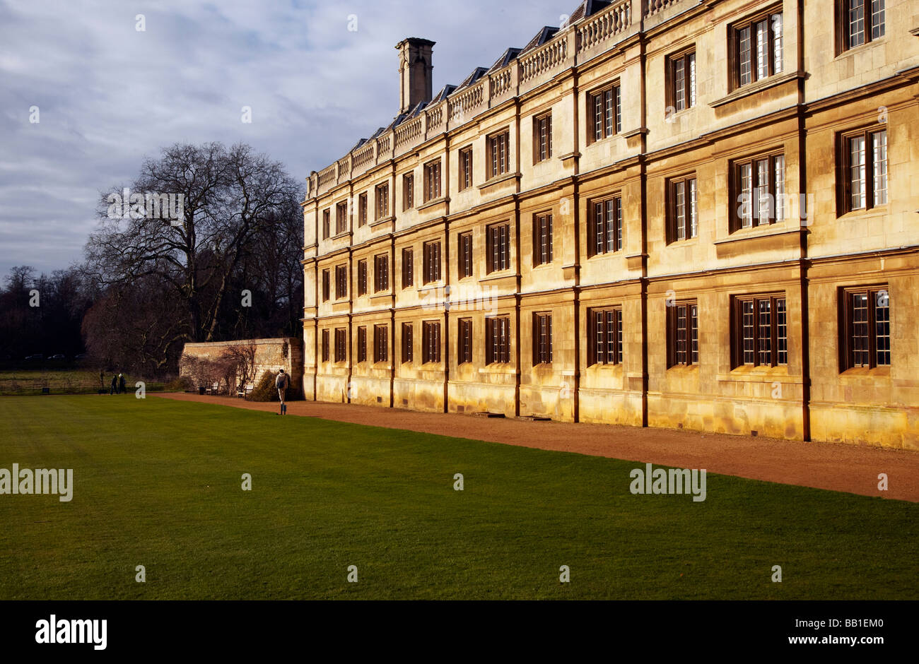 Bâtiment de Trinity College, Université de Cambridge Banque D'Images