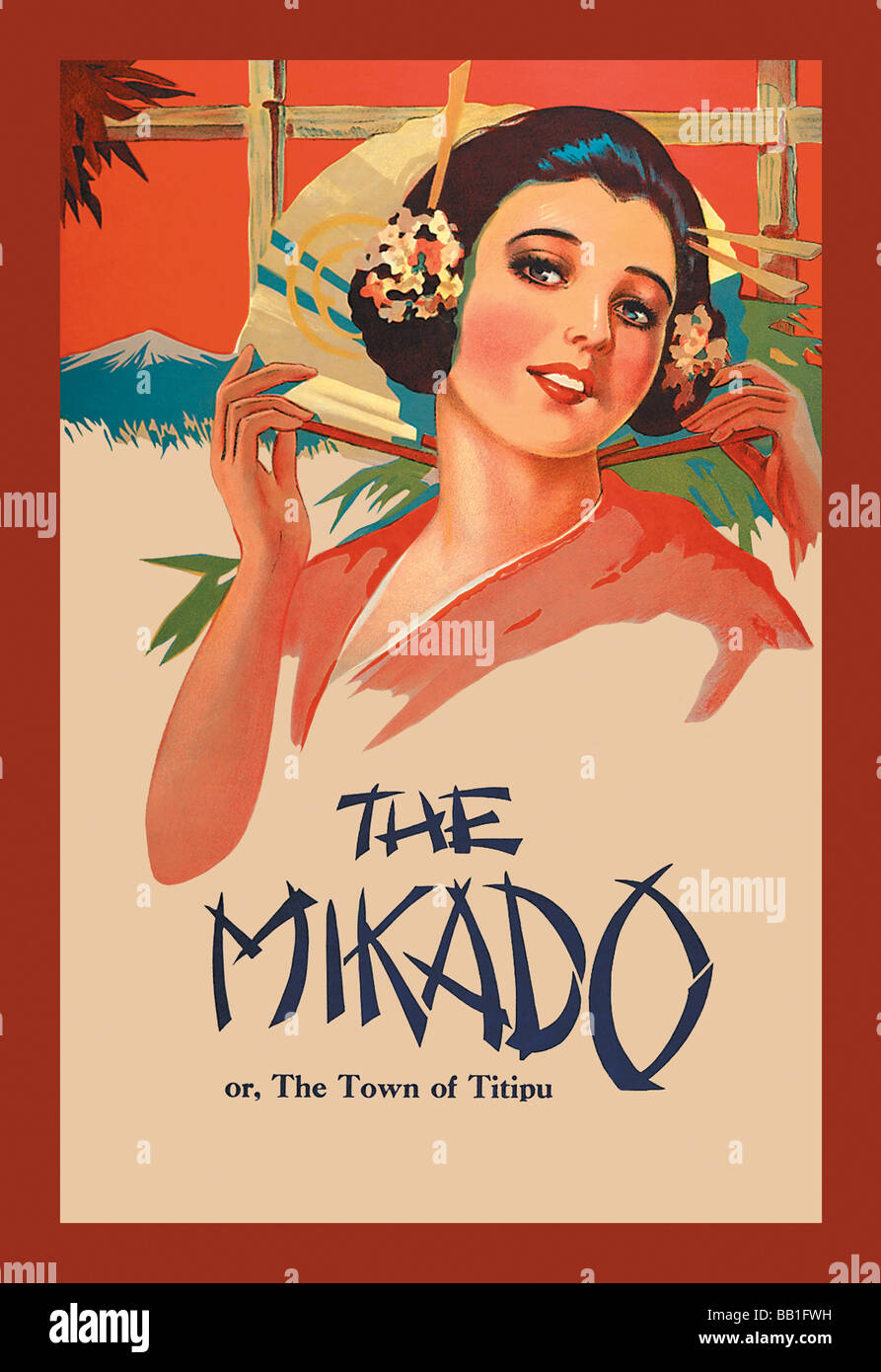 Le Mikado,ou la ville de Titipu # 1 Banque D'Images