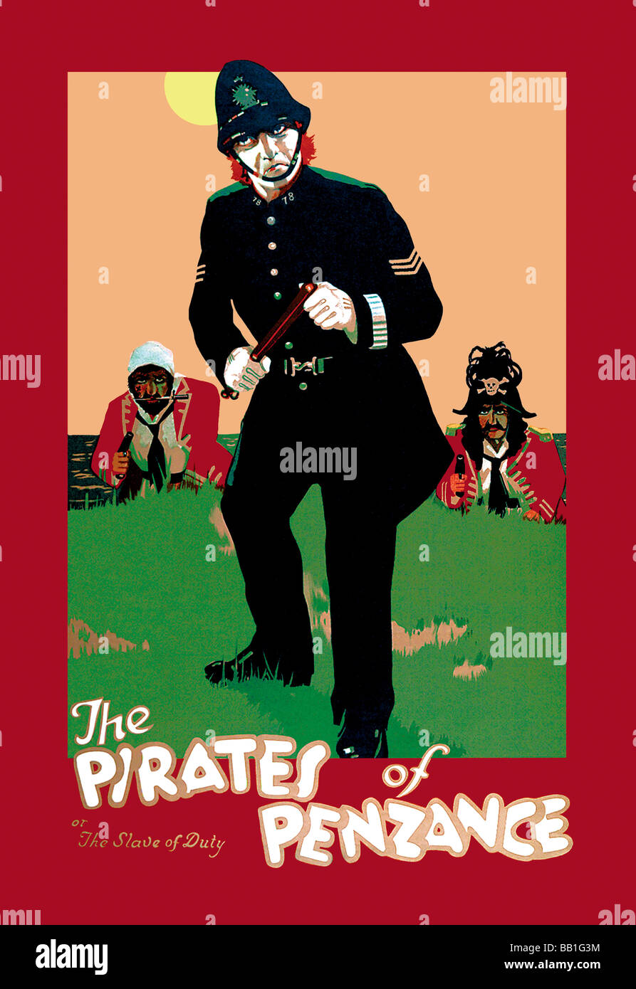 Les Pirates de Penzance,ou l'esclave du Devoir # 2 Banque D'Images