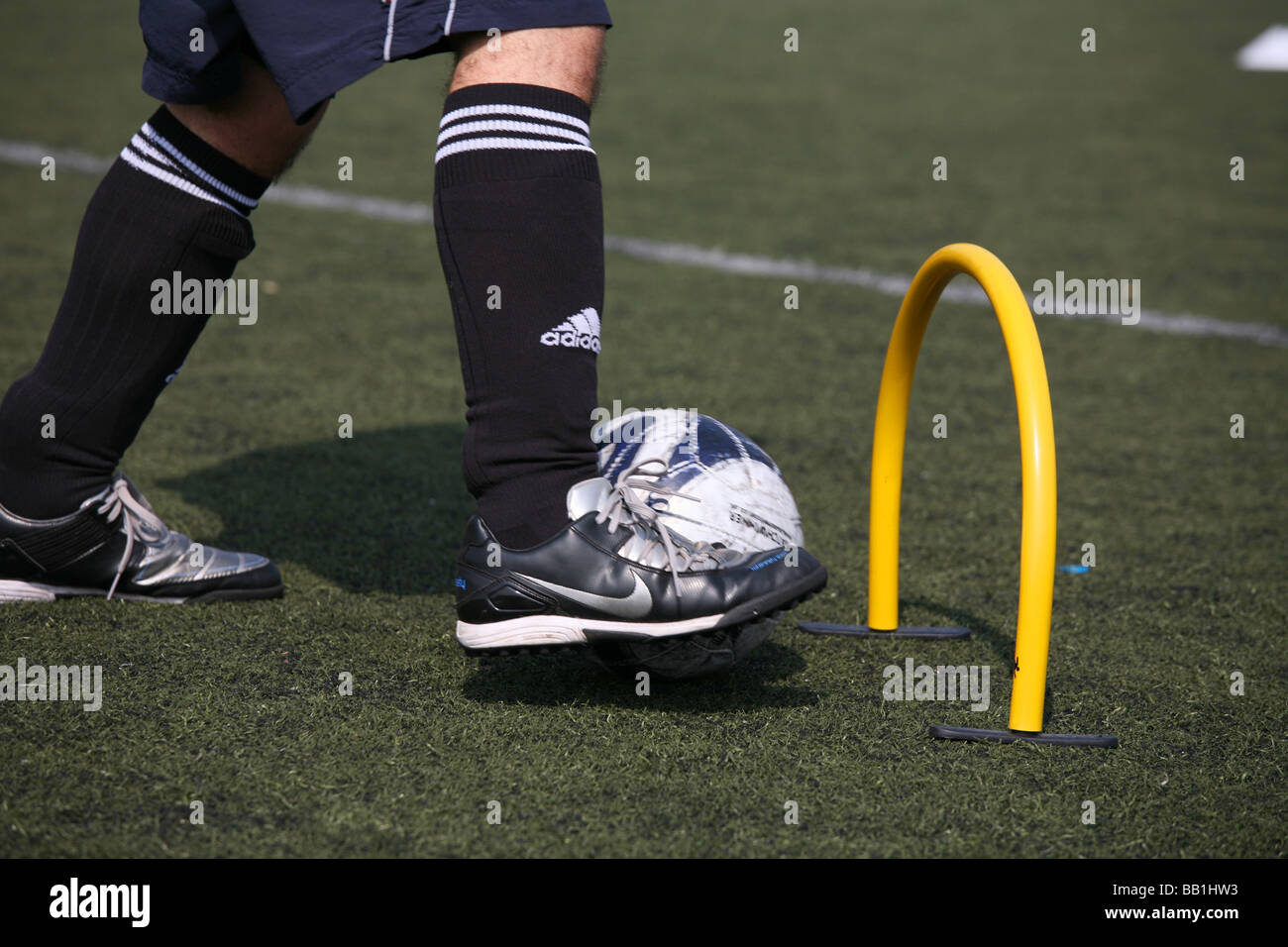 'Park' football football football football « Sunday' Banque D'Images