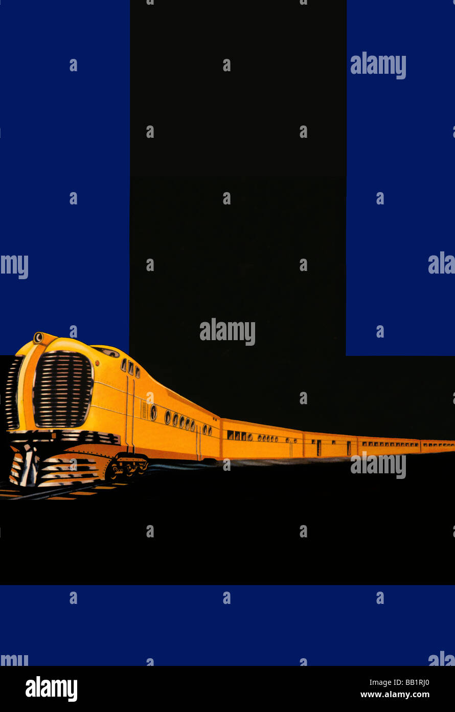 Le Golden Limited Banque D'Images