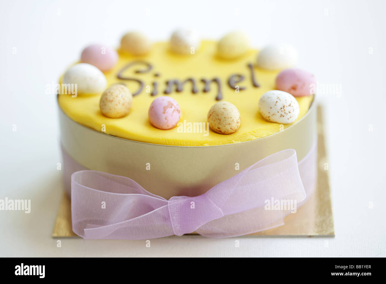 Easter Simnel Cake Banque D'Images