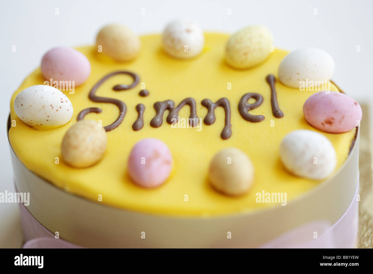 Easter Simnel Cake Banque D'Images