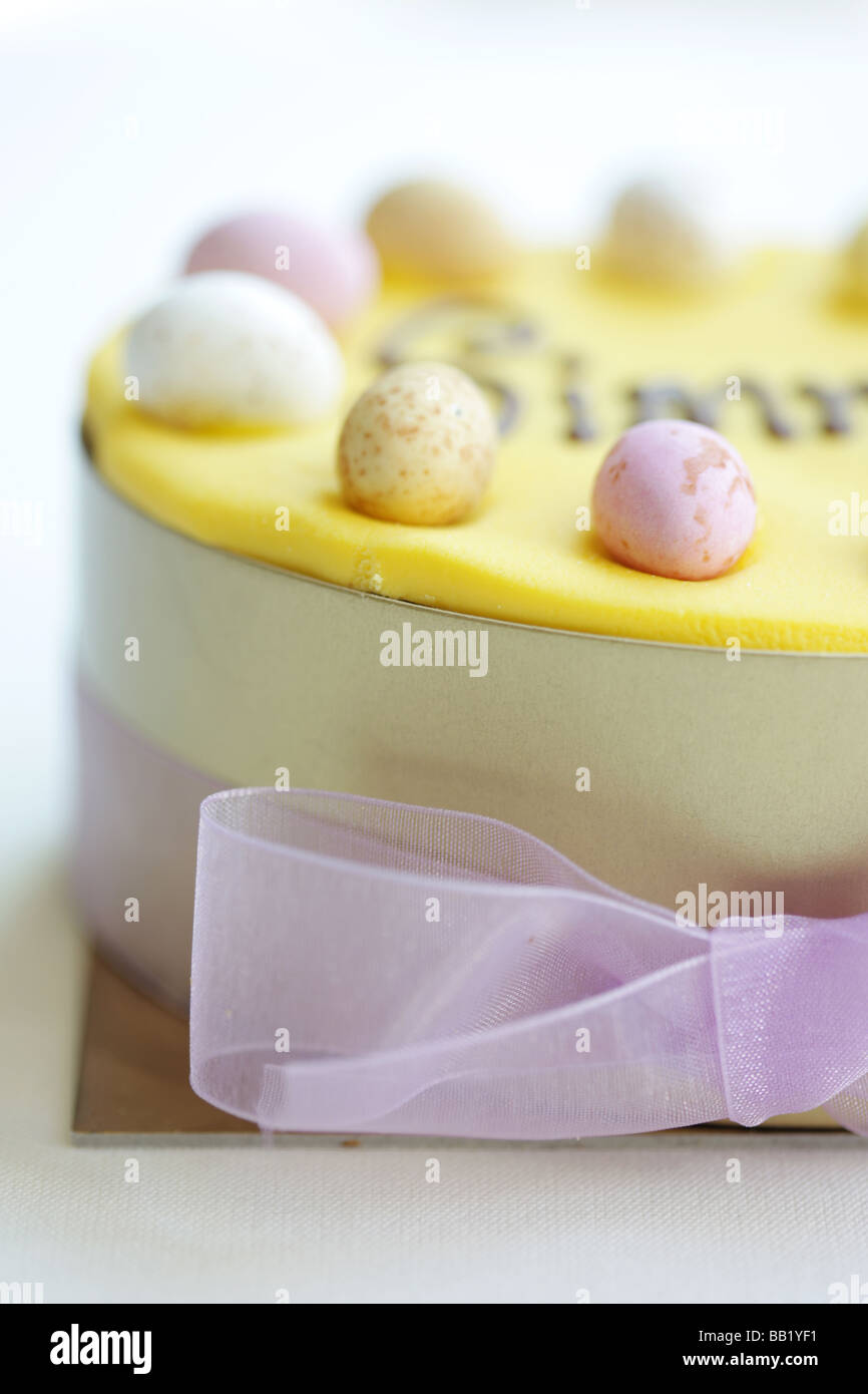 Easter Simnel Cake Banque D'Images