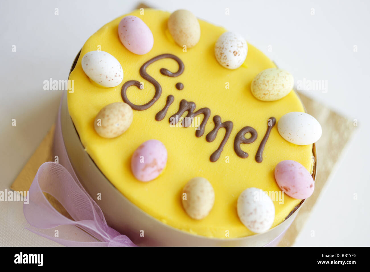 Easter Simnel Cake Banque D'Images