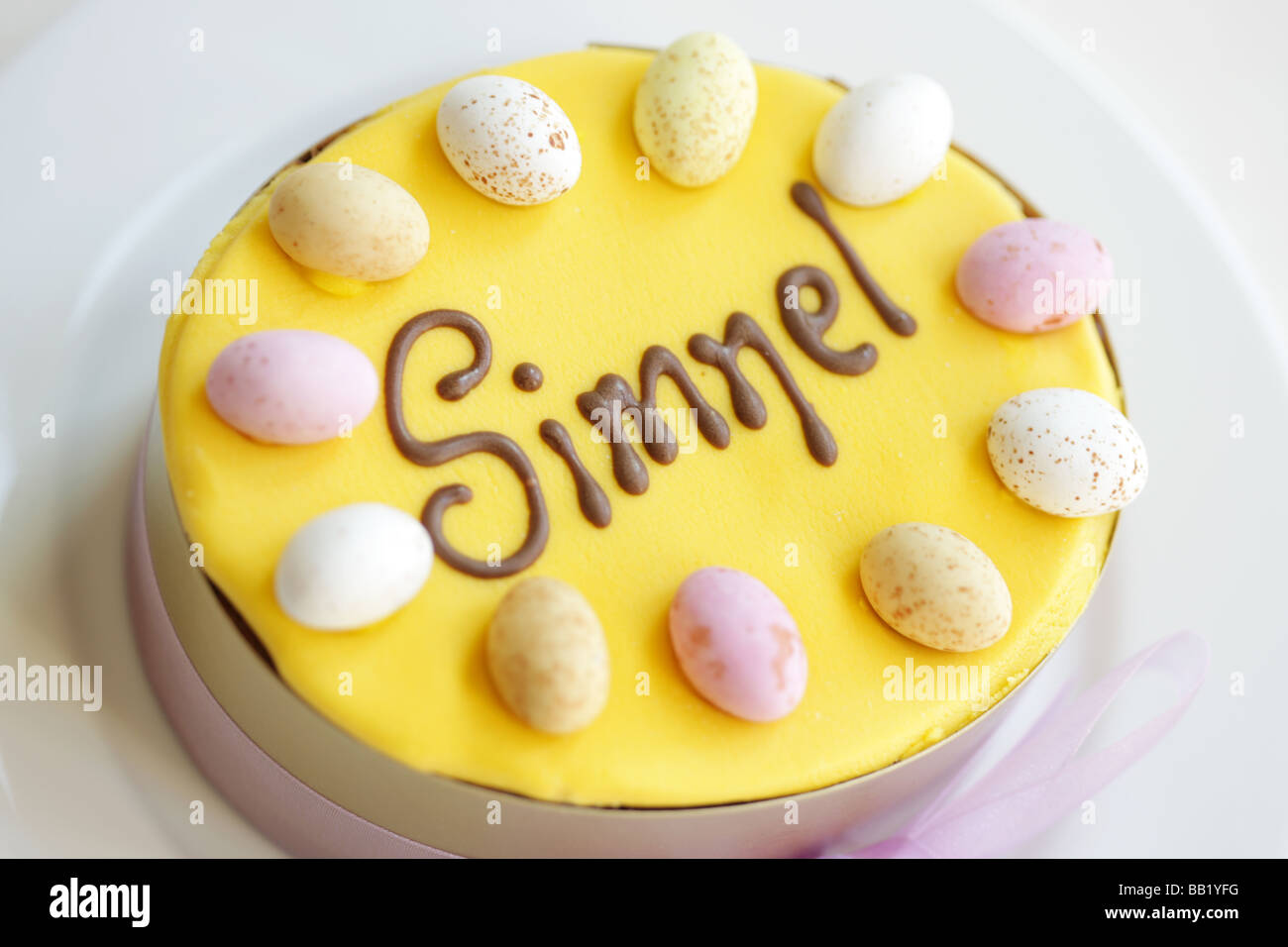 Easter Simnel Cake Banque D'Images