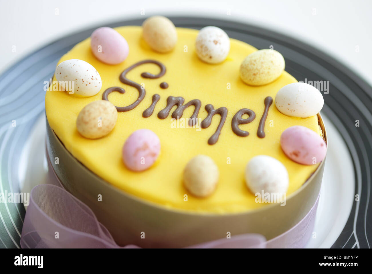 Easter Simnel Cake Banque D'Images