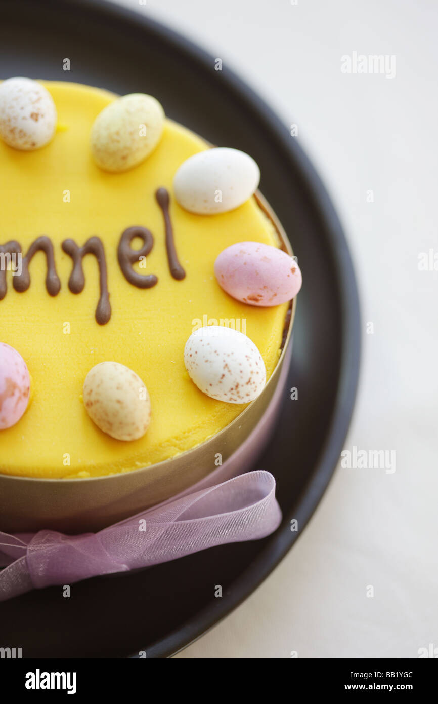 Easter Simnel Cake Banque D'Images