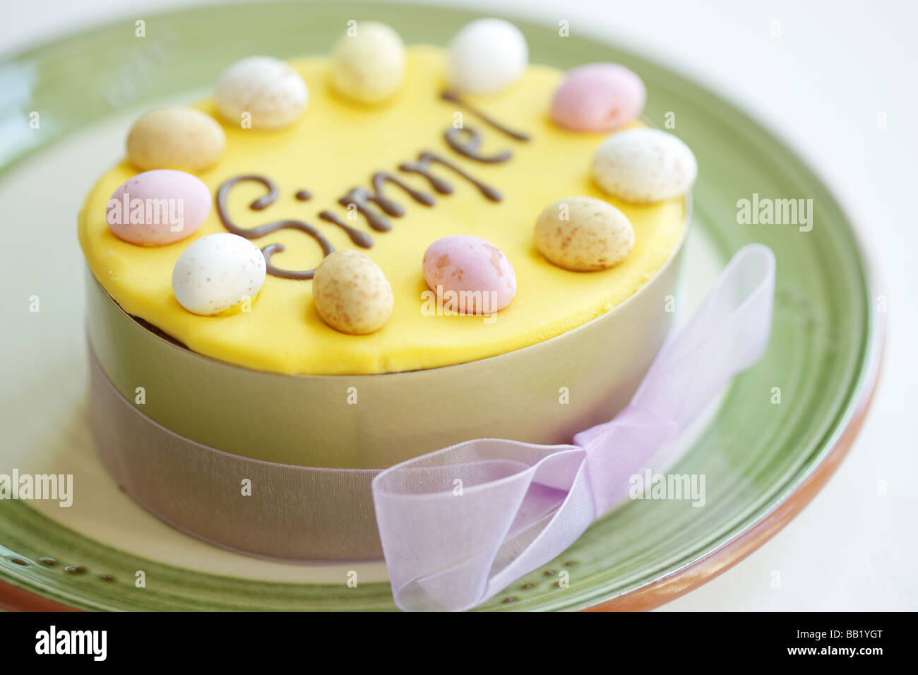 Easter Simnel Cake Banque D'Images