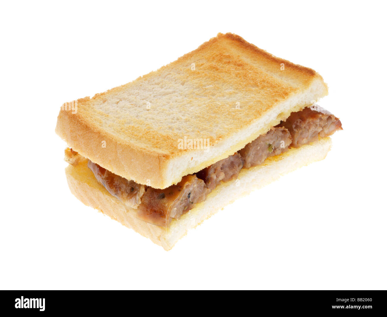 Sandwich Saucisse Grillee Photo Stock Alamy