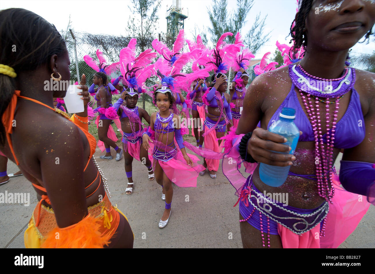 Défilé de carnaval de Saint Martin Banque D'Images