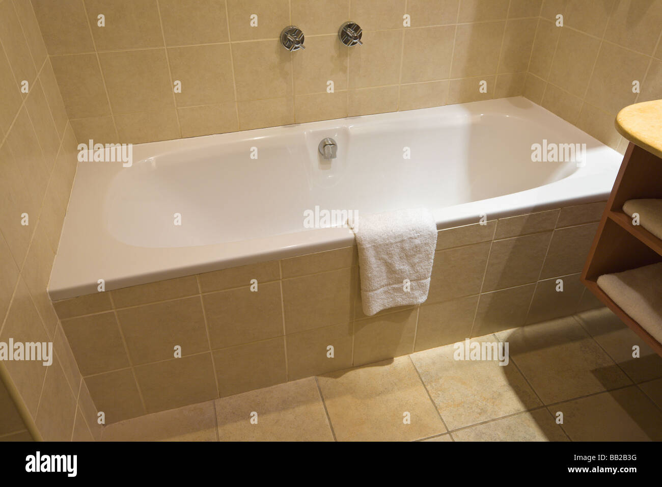 Salle de bains moderne Banque D'Images