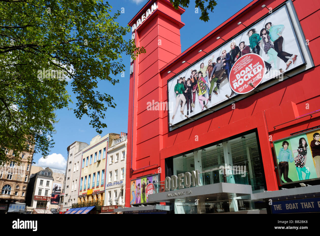 Cinéma Odeon Leicester Square Londres Angleterre Banque D'Images