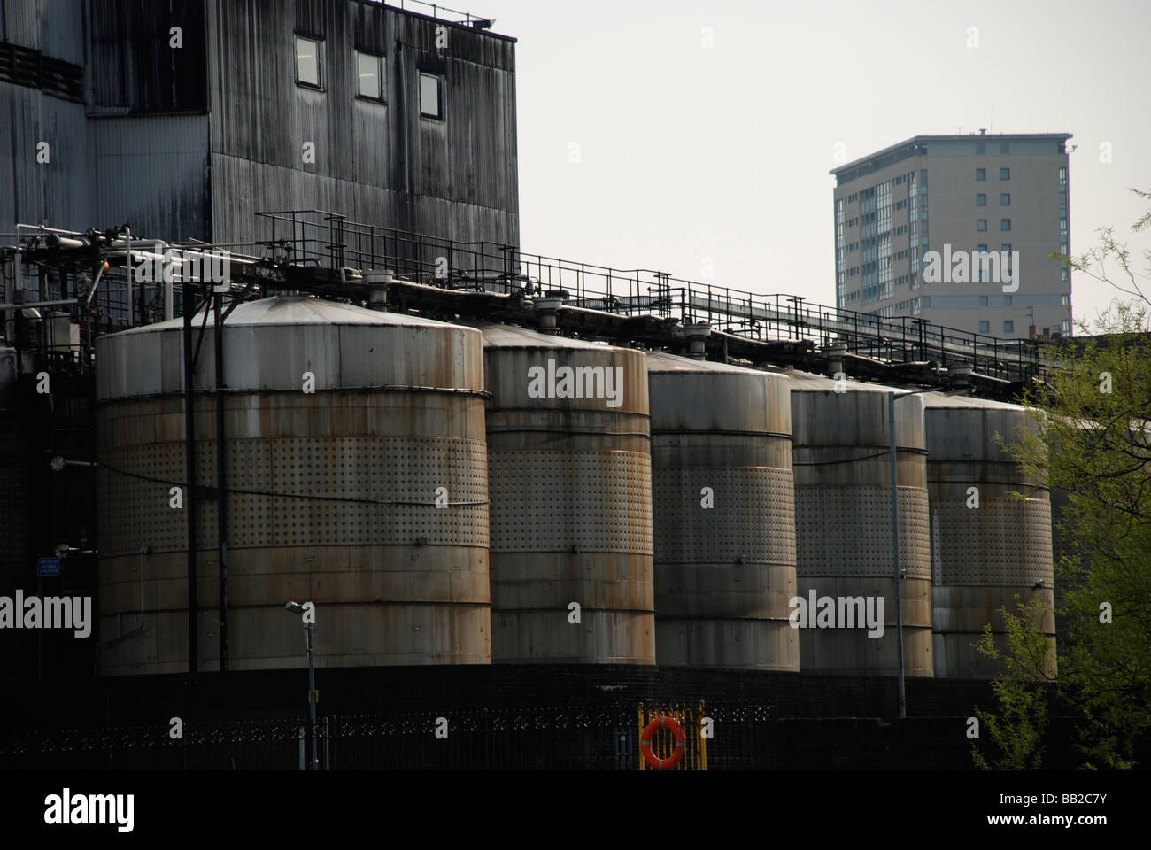 Tennent Caledonian Brewery Banque D'Images