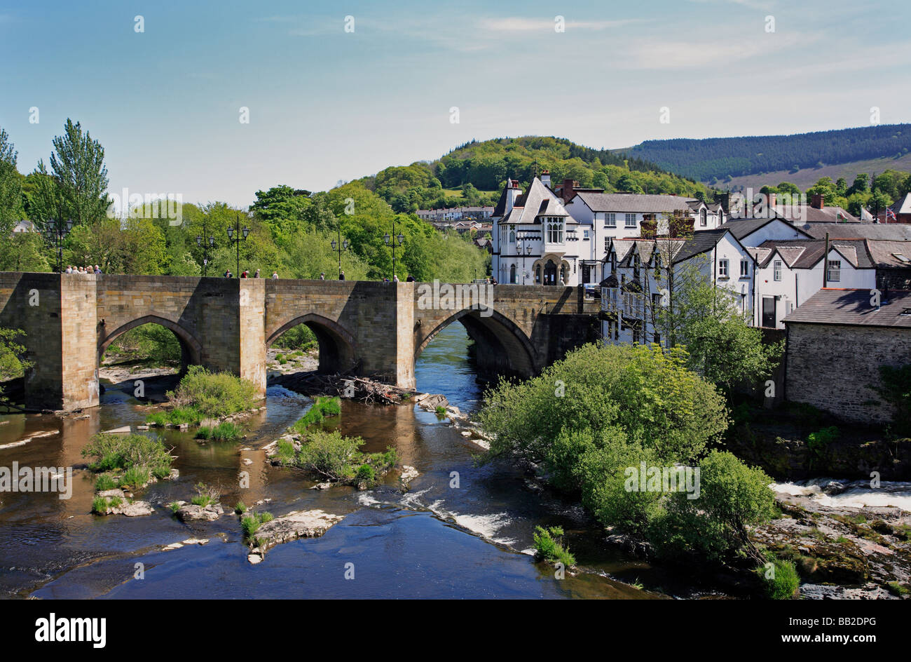 Llangollen wales visiter eisteddfod Banque de photographies et d’images
