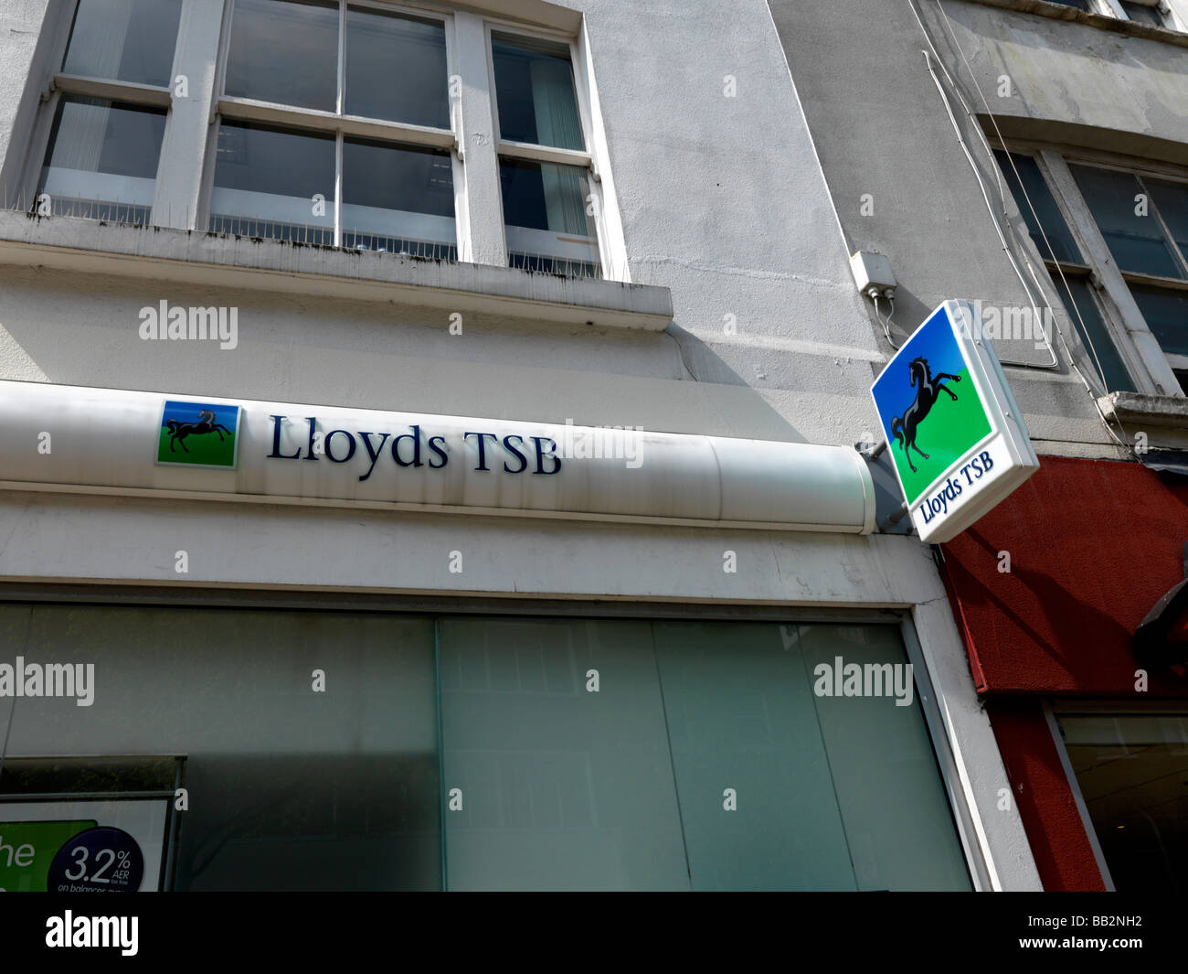 Lloyds TSB Bank Sutton High Street Banque D'Images