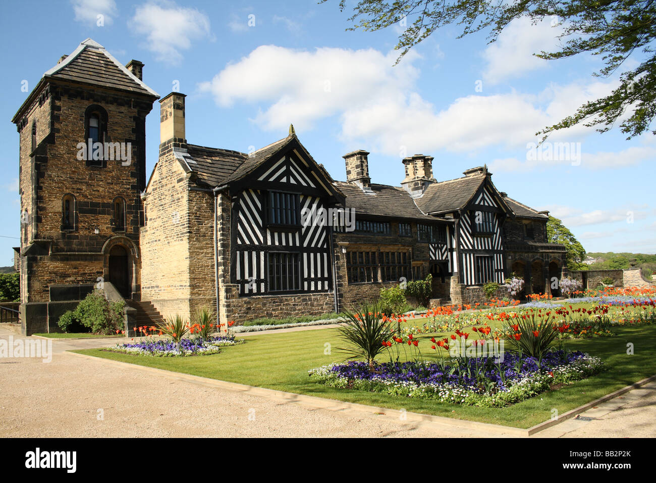 Shibden Hall - manor accueil de la famille Lister Yorkshire Halifax Calderdale Banque D'Images